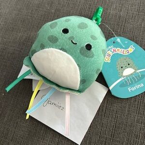 SQUISHMALLOWS Forina Jellyfish Keychain NWT